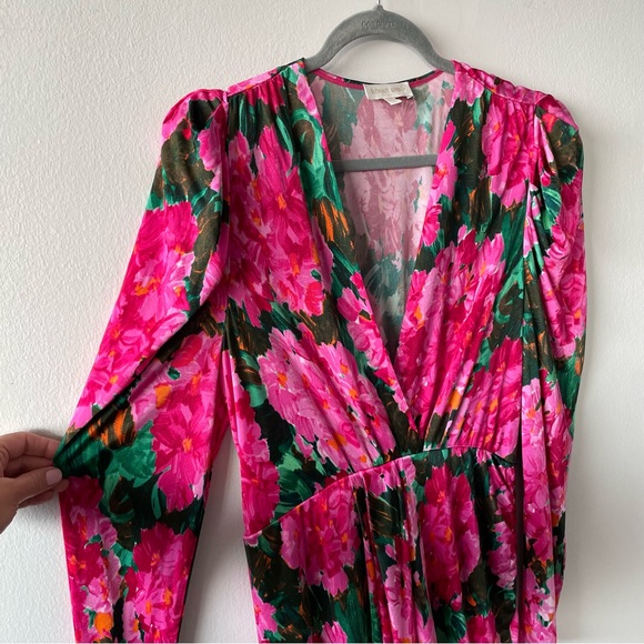 Ronny Kobo Talon Dress In Fuchsia - Picture 6 of 13